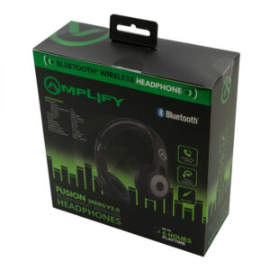 Amplify Pro Fusion Bluetooth Headphone Black/Grey