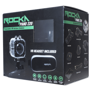 Rocka Pano 220 Panoramic VR Action Camera