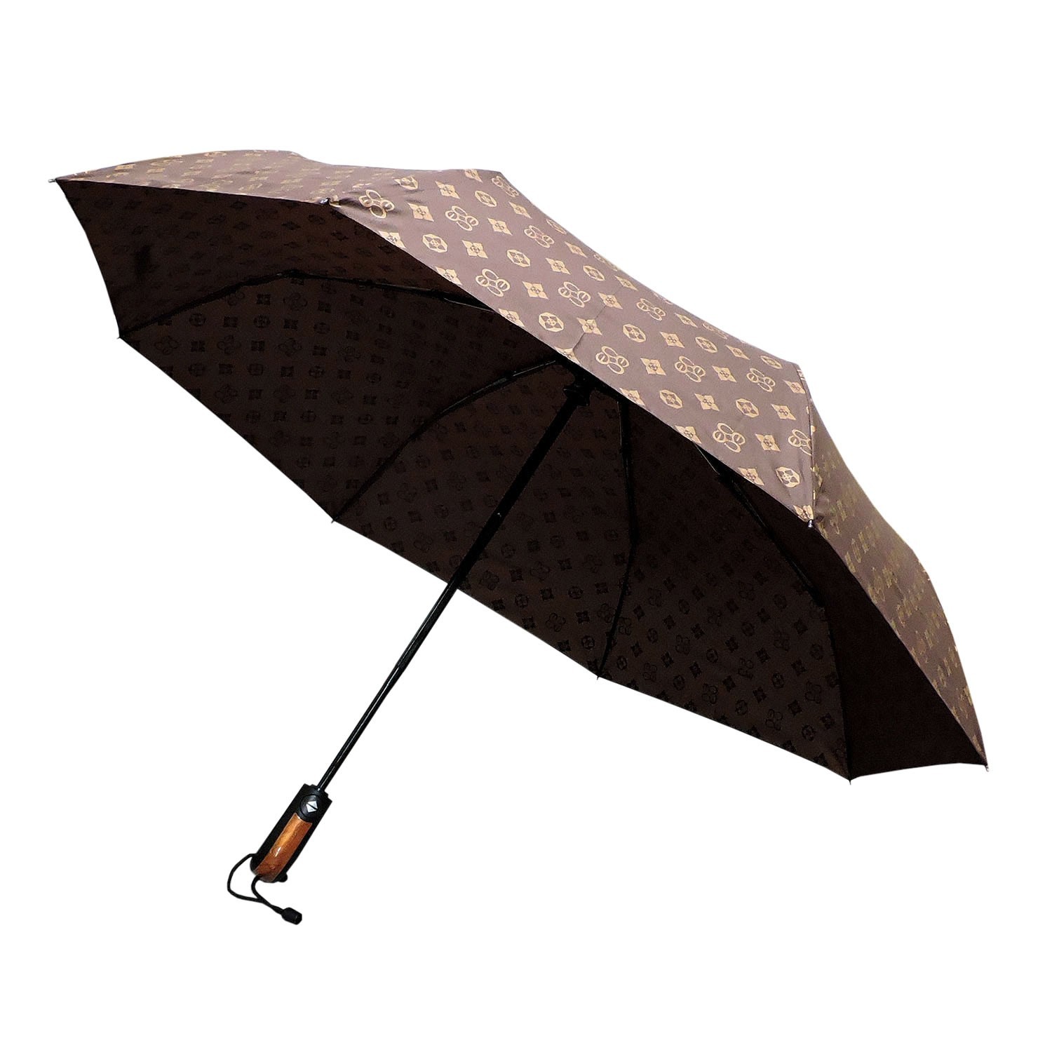 Monogram Printed Auto Classic Umbrella