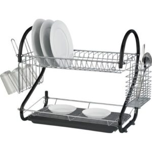 AEC 2 Tier Coloured Dish Rack