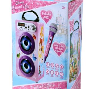 Double Disney Tower Speaker Metal Frame Bluetooth - Princesses