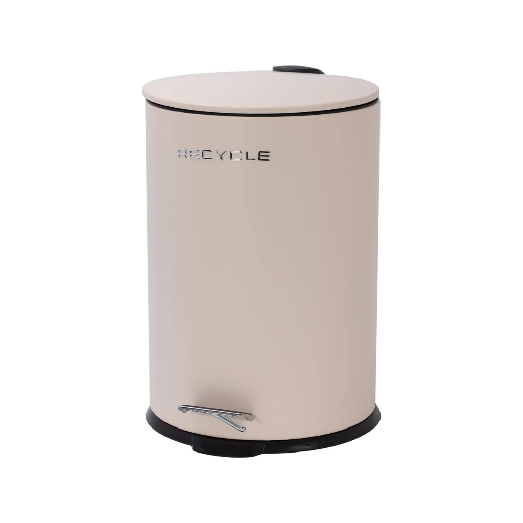 EnzoPedalBinsCream20Litre