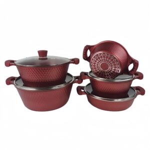 Royal Homeware Aluminum Die-Cast 10 Piece Pot