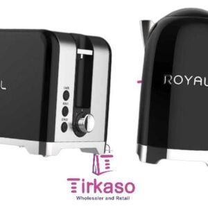 Platinum Black Kettle & Toaster Breakfast Pack