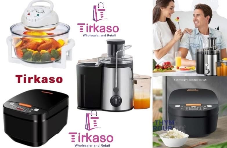 bread bin, a canister set for sugar, coffee, and tea, as well as a set of pots.