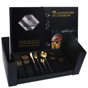 24pc stainless steel portuguese cutlery set