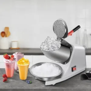 SOKANY SK-777 Vertical Ice Crusher - 260W Silent Motor, 500g, 50dB, Auto LED | SOKANY