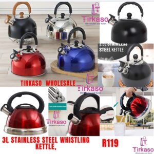 3L Stainless Steel Whistling Kettle