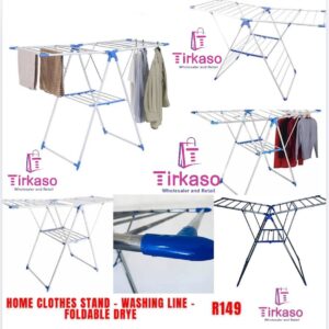 Home Clothes Stand - Washing Line - Foldable Drye