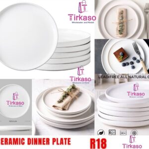 Ceramic Dinner Plate White